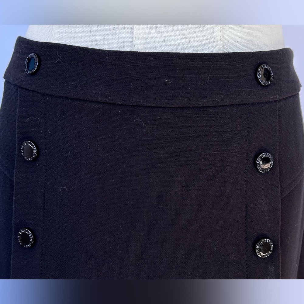 Karl Lagerfeld Paris Women’s Pencil High-Waisted Skirt Double Breasted Style 10 - Picture 2 of 12